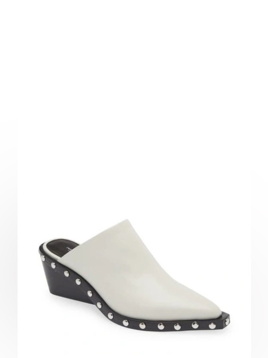rag & bone Shoes - Rag & Bone Santiago Mule White Size 38